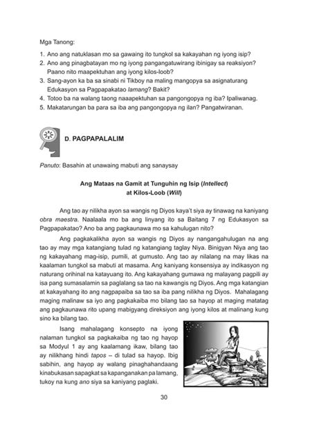 pinay grade 10|ESP GRADE 10 LEARNER'S MODULE .
